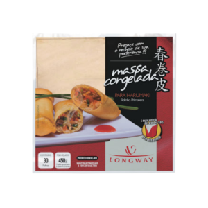 Massa de Harumaki Longway 30 Folhas 450g