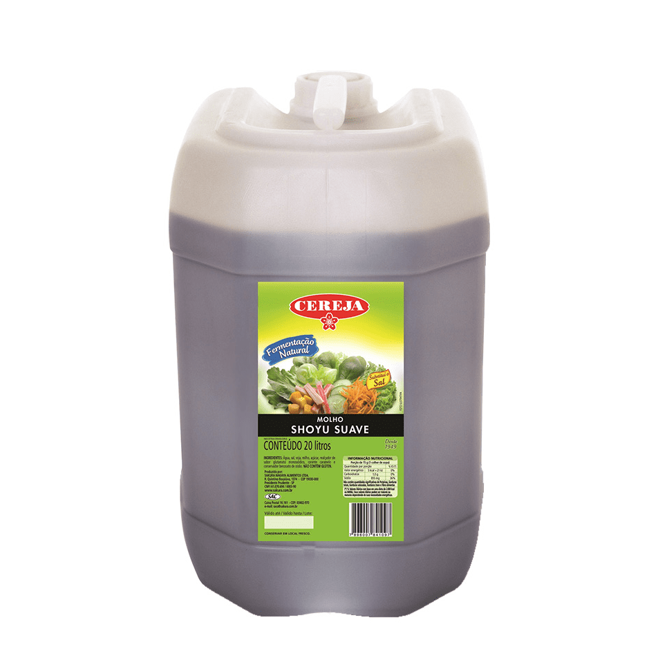Molho Shoyu Cereja Suave - 20L